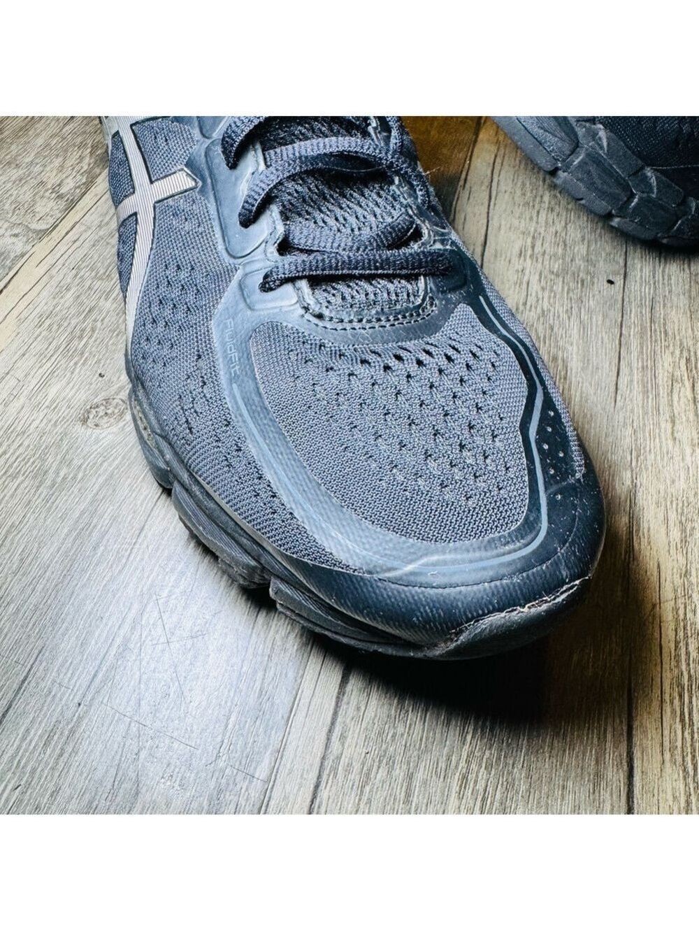 Asics Kayano 22 Men’s Black Sneakers SZ 11 - Picture 3 of 12